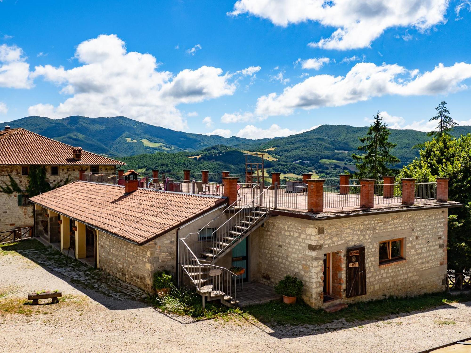 Agriturismo Villaggio Eden Pieve Santo Stefano Eksteriør billede